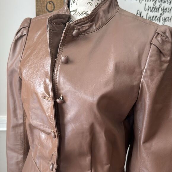 High Sierra Cocoa Brown Leather Jacket - Picture 2 of 14